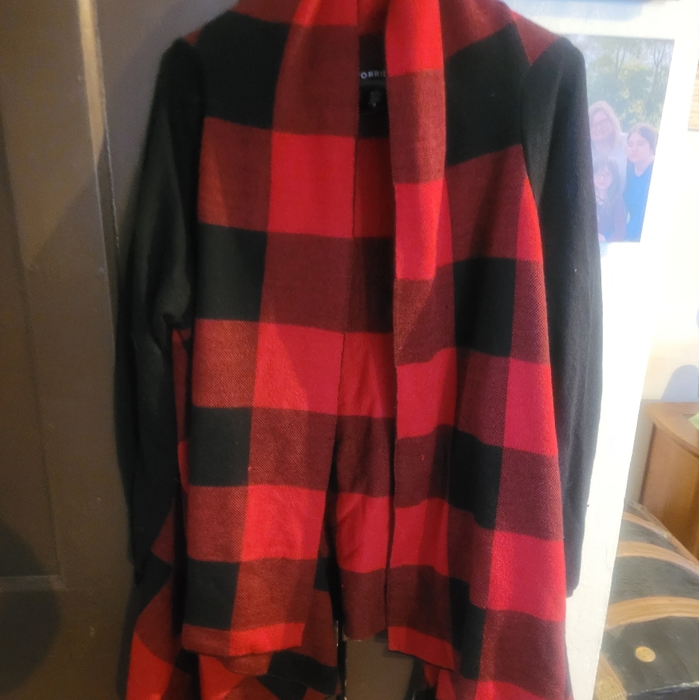 Torrid Buffalo Plaid Cardigan